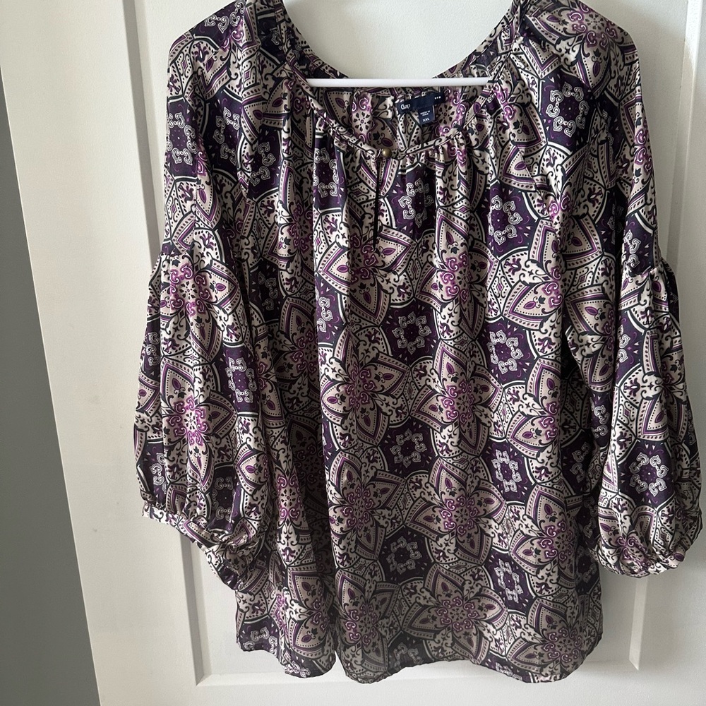 GAP Multicolor Patterned Blouse